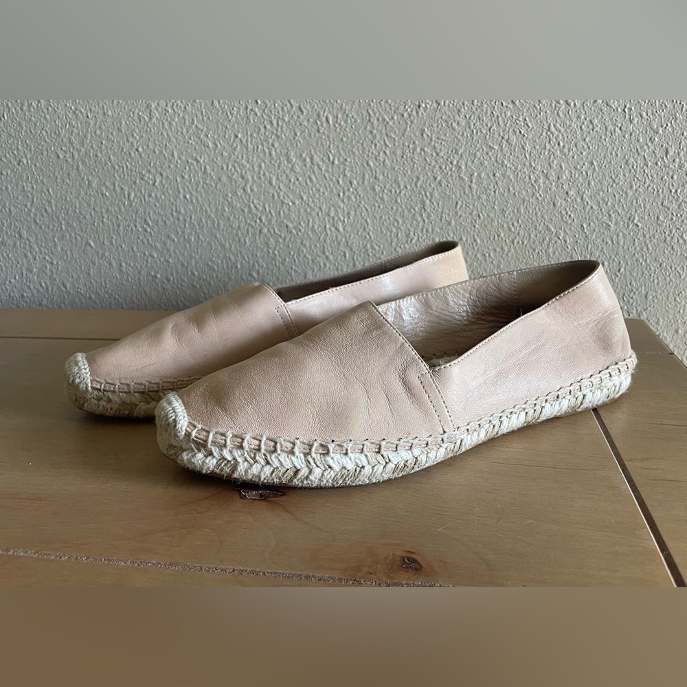 Diane von Fürstenberg Leather Espadrilles – Size 7